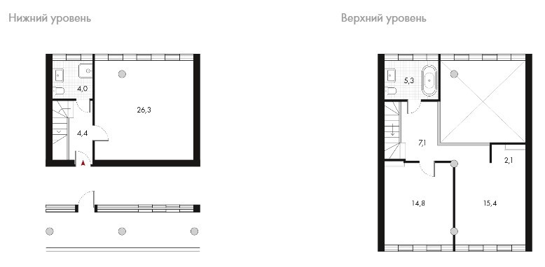 Дом наркомфина чертежи